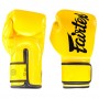 Fairtex BGV14 Боксерские Перчатки Тайский Бокс Желтые